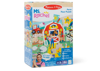 M&D - Ms Rachel Farm Floor Puzzle - Modern Brands Australia