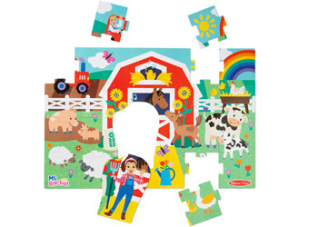 M&D - Ms Rachel Farm Floor Puzzle - Modern Brands Australia