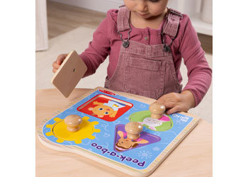 M&D - Ms. Rachel Jumbo Knob Puzzle - Modern Brands Australia