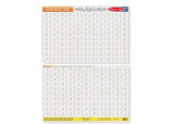 M&D - Multiplication Write-A-Mat Bundle of 6 - Modern Brands Australia