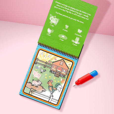 Melissa & Doug - On The Go - Water WOW! - Farm - Modern Brands Australia