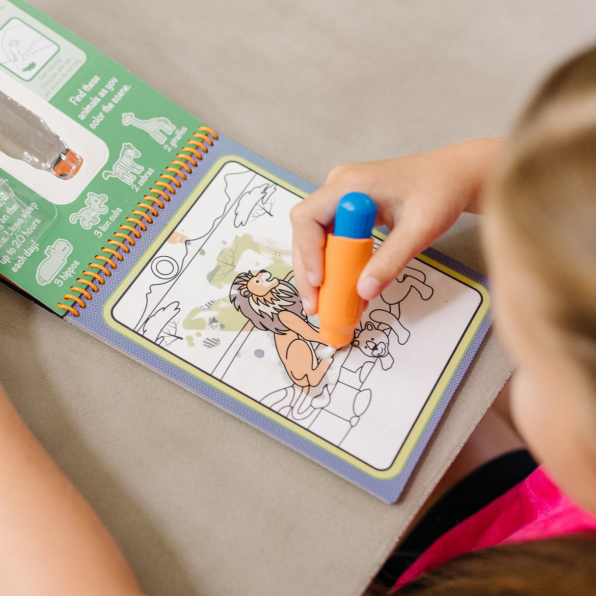 M&D - On The Go - Water WOW! - Safari - Modern Brands Australia