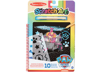 M&D Paw Patrol - Scratch Art - Skye - Modern Brands Australia