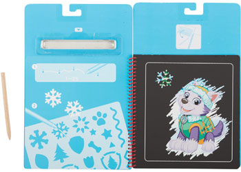 M&D Paw Patrol - Scratch Art - Skye - Modern Brands Australia