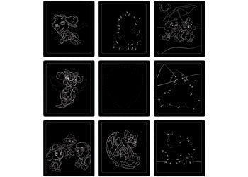 M&D Paw Patrol - Scratch Art - Skye - Modern Brands Australia