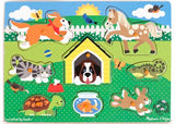 Melissa & Doug - Pets Peg Puzzle - Modern Brands Australia