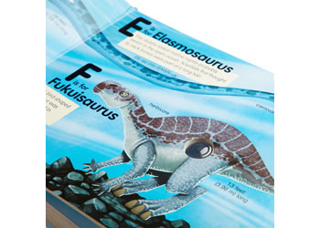 M&D - Poke-A-Dot - Dinosaurs A to Z Book - Modern Brands Australia