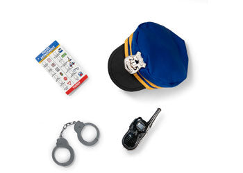 M&D - Police Officer Role Play Costume - Pack of 3 - Modern Brands Australia