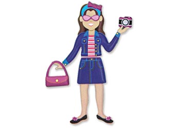 M&D - Reusable Puffy Sticker Play Set - Dress-Up - Modern Brands Australia