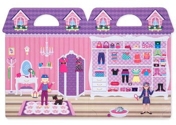 M&D - Reusable Puffy Sticker Play Set - Dress-Up - Modern Brands Australia