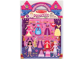 M&D - Reusable Puffy Sticker Play Set - Princess - Modern Brands Australia