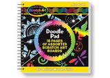 M&D - Scratch Art Doodle Book - Modern Brands Australia