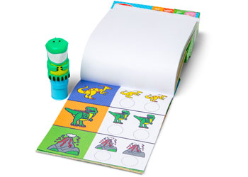 M&D - Sticker WOW! Activity Pad Set - Dinosaur - Modern Brands Australia
