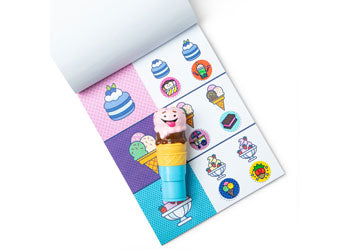 M&D - Sticker WOW! Activity Pad Set - Ice Cream - Modern Brands Australia