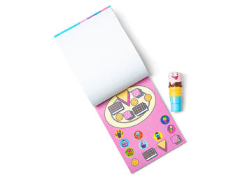 M&D - Sticker WOW! Activity Pad Set - Ice Cream - Modern Brands Australia