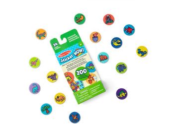 M&D - Sticker WOW! Refill Stickers - Dinosaur - Modern Brands Australia