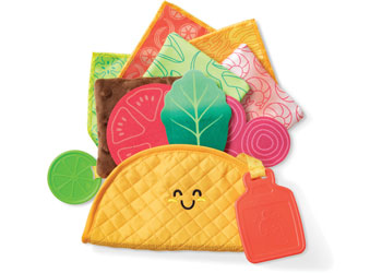 M&D - Touch & Feel Taco Soft Toy - Modern Brands Australia