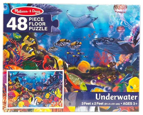 Melissa & Doug - Underwater Floor Puzzle - 48pc - Modern Brands Australia