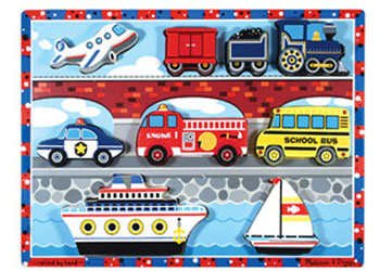 M&D - Vehicles Chunky Puzzle - Modern Brands Australia