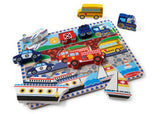 M&D - Vehicles Chunky Puzzle - Modern Brands Australia