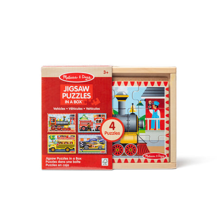 M&D - Vehicles Puzzles In A Box - Modern Brands Australia