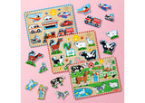 M&D - Vehicles Sound Puzzle - 8pc - Modern Brands Australia