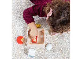 M&D - Wooden Food Groups Play Set - Dairy - Modern Brands Australia