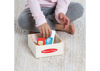 M&D - Wooden Food Groups Play Set - Dairy - Modern Brands Australia