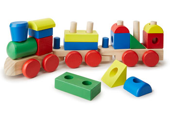 M&D - Wooden Stacking Train - Modern Brands Australia