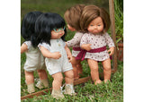 Miniland - Baby Doll - Caucasian Girl with Down Syndrome 38cm - Modern Brands Australia