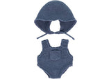 Miniland - Knitted Doll Outfit 21cm - Rompers & Hood - Modern Brands Australia