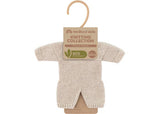 Miniland - Miniland - Knitted Doll Pyjamas 21cm - Linen - Modern Brands Australia