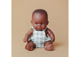 Miniland -Mf&M African Boy Baby Doll 21 Cm - Modern Brands Australia