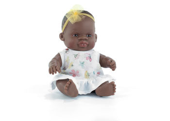 Miniland -Mf&M African Girl Baby Doll 21Cm - Modern Brands Australia