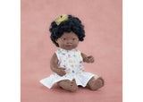 Miniland -Mf&E Baby Doll African Girl 38Cm - Modern Brands Australia