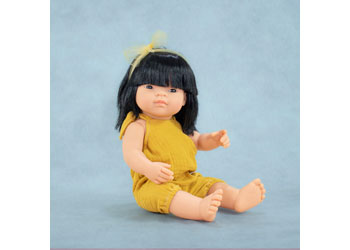 Miniland -Mf&M Baby Doll Asian Girl 38Cm - Modern Brands Australia