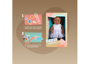 Miniland -Mf&M Baby Doll Australian Aboriginal Gir - Modern Brands Australia