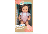 Miniland -Mf&M Baby Doll Brown Hair Girl 38Cm - Modern Brands Australia