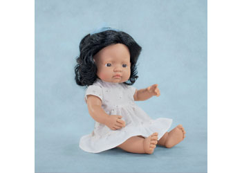 Miniland -Mf&M Baby Doll Latin Girl 38Cm - Modern Brands Australia