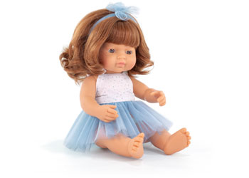 Miniland -Mf&Me Baby Doll Redhead Girl 38Cm - Modern Brands Australia