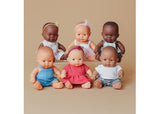 Miniland -Mf&M Set Of 6 Baby Dolls 21Cm - Modern Brands Australia