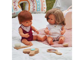Miniland - Baby Doll - Caucasian Redhead Boy 38cm - Modern Brands Australia