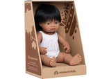 Miniland - Baby Doll - Hispanic Boy 38cm - Modern Brands Australia
