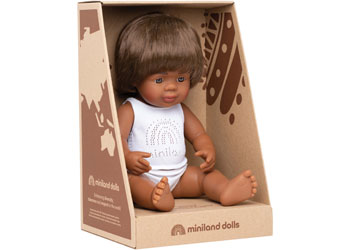 Miniland - Baby Doll - Aboriginal Boy 38cm - Modern Brands Australia