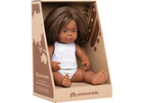 Miniland - Baby Doll - Aboriginal Girl 38cm - Modern Brands Australia