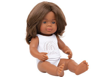 Miniland - Baby Doll - Aboriginal Girl 38cm - Modern Brands Australia