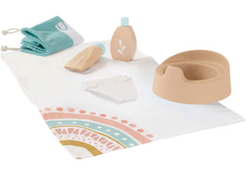Miniland - Doll Wooden Care Set - Modern Brands Australia