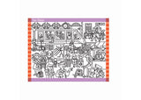 M&D - Seek & Find Sticker Pad - Around Town - Modern Brands Australia