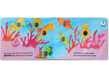 M&D - Poke-A-Dot - Who's in the Ocean Book - Modern Brands Australia