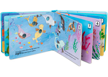 M&D - Poke-A-Dot - Who's in the Ocean Book - Modern Brands Australia